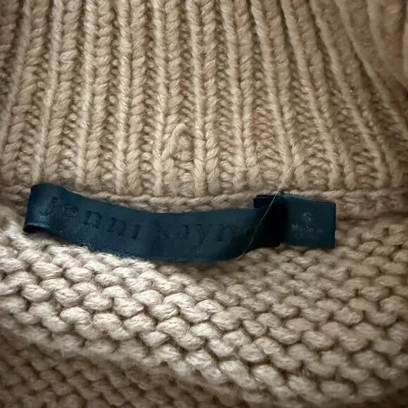 Jenni Kayne Cashmere Fisherman Sweater - Picture 2 of 2